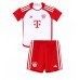 Bayern Munich Leon Goretzka #8 Hjemmedraktsett Barn 2023-24 Kortermet (+ Korte bukser)